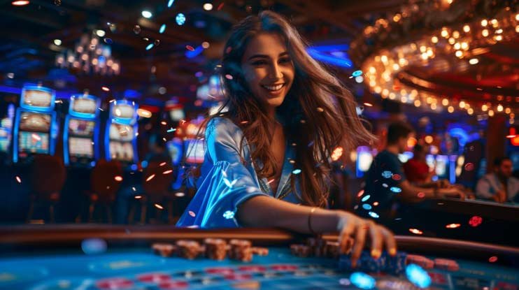 Tampilan Tenis Meja digital di slotdadu